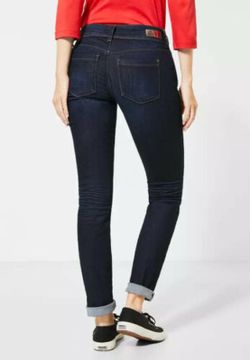 Tejano 5 bolsillos elástico Street One Dark Blue
