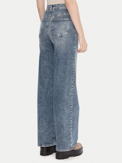 Tejano 5 bolsillos HW ancho Only Blue Denim