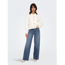 Tejano 5 bolsillos HW ancho Only Blue Grey Denim