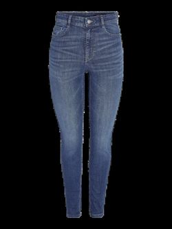 Tejano 5 bolsillos HW super skinny Noisy May Medium Blue