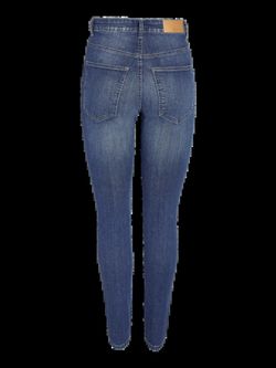 Tejano 5 bolsillos HW super skinny Noisy May Medium Blue