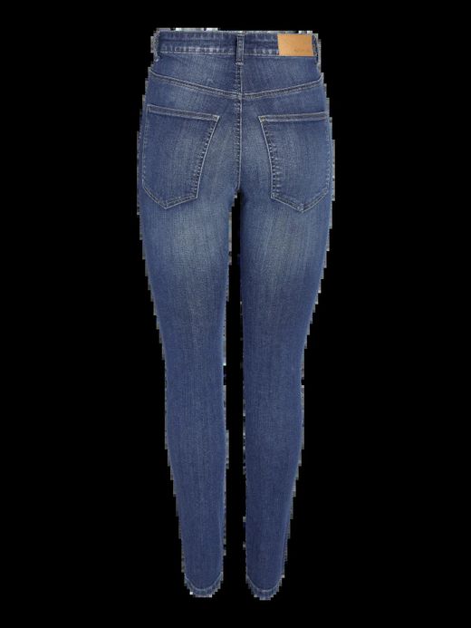 Tejano 5 bolsillos HW super skinny Noisy May Medium Blue