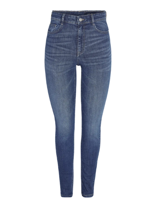 Tejano 5 bolsillos HW super skinny Noisy May Medium Blue