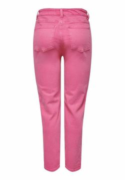 Tejano 5 bolsillos HW tobillero Only Peach Whip