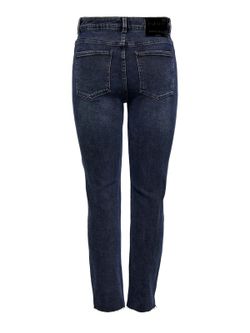 Tejano 5 bolsillos oscuro mom fit Only Blue Black