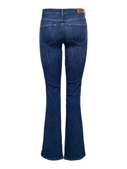 Tejano 5 bolsillos semi-acampanado Only Blue Denim