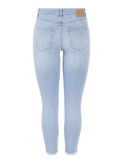 Tejano 5 bolsillos skinny Pieces Light Blue Den