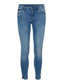 Tejano 5 bolsillos tobillero azul claro Noisy May Light Blue Den