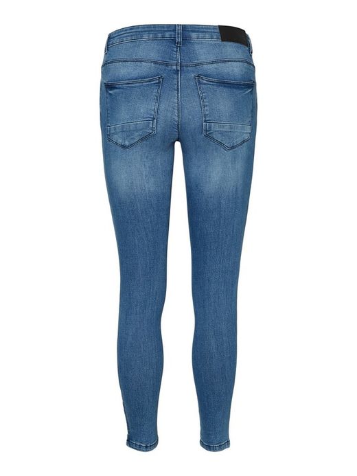 Tejano 5 bolsillos tobillero azul claro Noisy May Light Blue Den