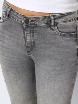 Tejano 5 bolsillos tobillero con rotos Noisy May Medium Grey