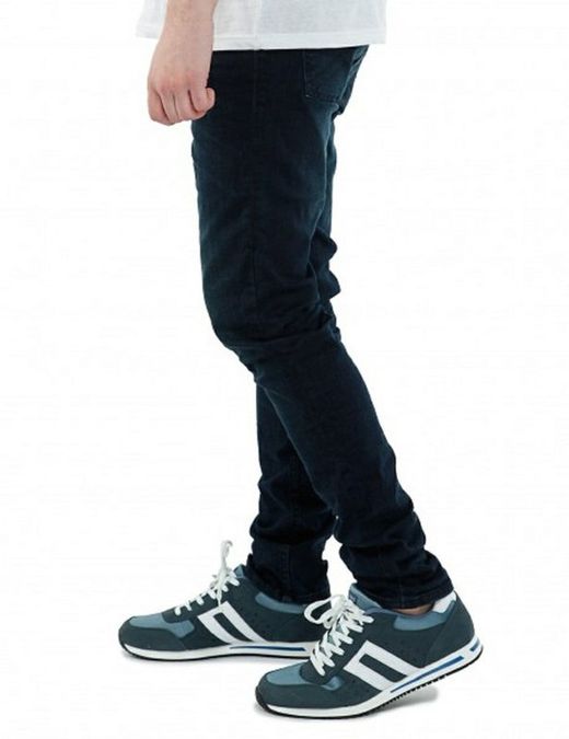 denim basic 5 tasche elastico scuro BLEND OF AMERICADENIM DARKBLUE