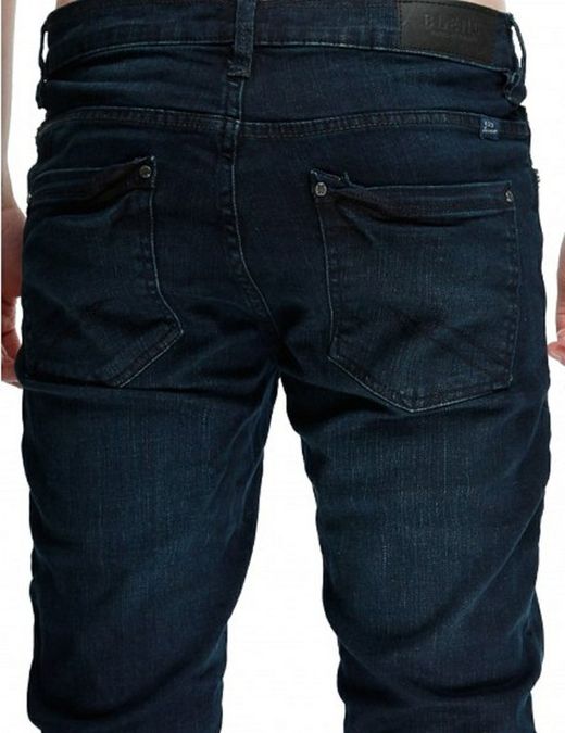 denim basic 5 tasche elastico scuro BLEND OF AMERICADENIM DARKBLUE