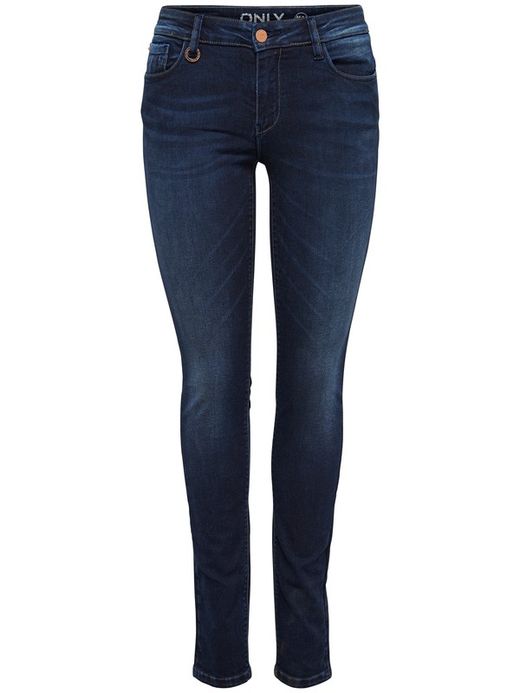 Jeans 5 pockets aged Only Dark Blue