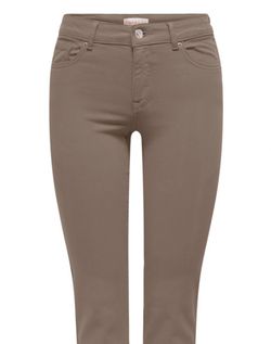 Tejano de 5 bolsillos recto tostado Only Walnut