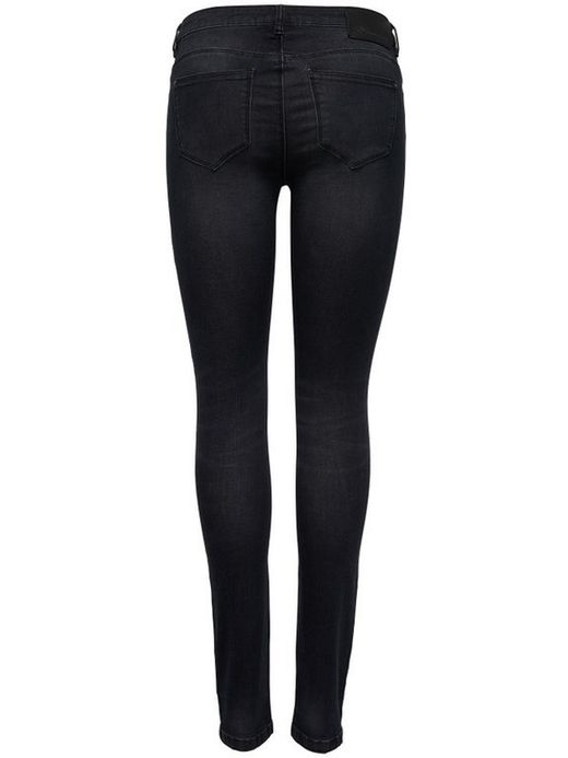 RIPPED AGED JEANS Nur schwarz