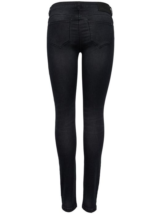 RIPPED AGED JEANS Nur schwarz