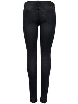 RIPPED AGED JEANS Nur schwarz