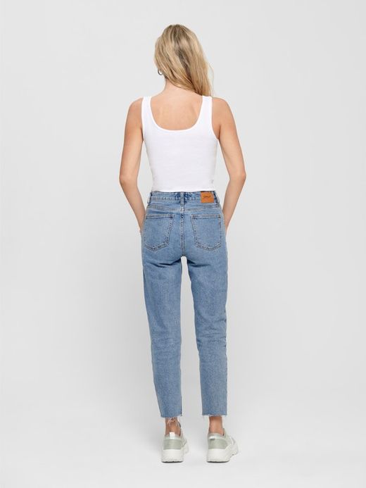 Top básico de tirantes elástico Only White