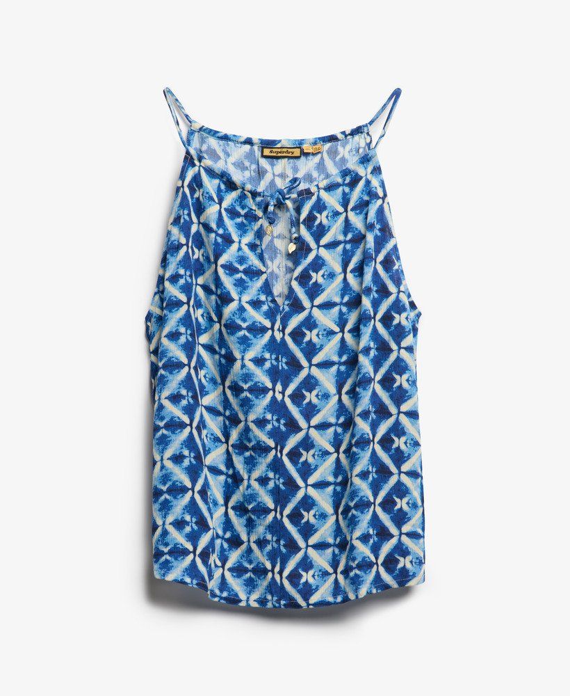 Top con estampado geométrico Superdry Blue 4XL