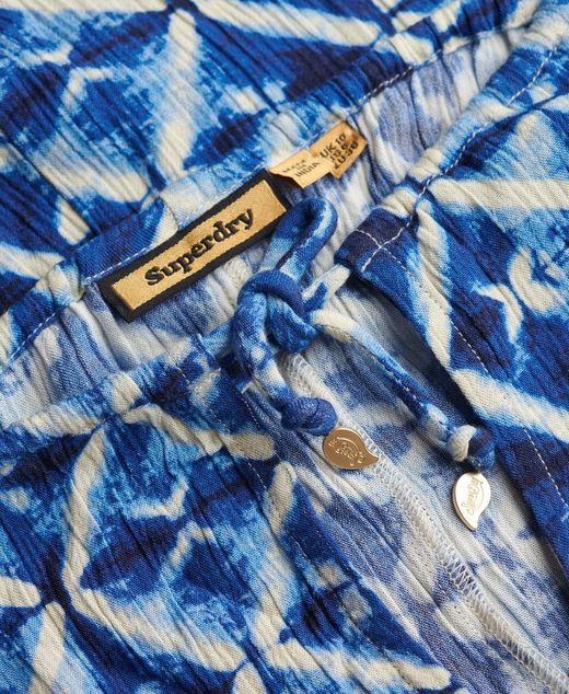 Top con estampado geométrico Superdry Blue