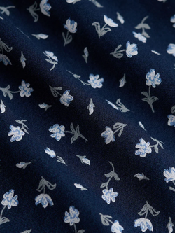 Top de m/c con estampado flores Superdry Navy