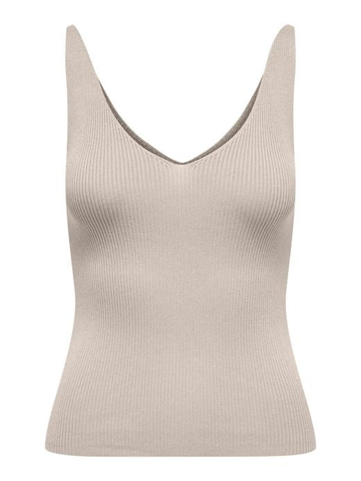 Top de punto de tirantes canalé Jdy Pumice Stone