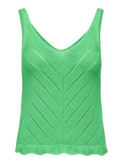 Top de punto de tirantes con calados oblicuos Only Spring Bud