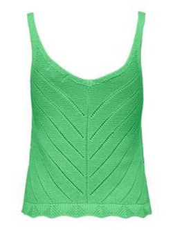 Top de punto de tirantes con calados oblicuos Only Spring Bud