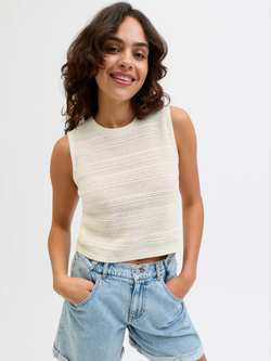 Top de punto s/m calado Jjxx Vanilla Ice