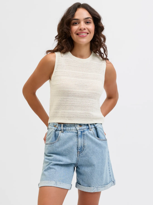 Top de punto s/m calado Jjxx Vanilla Ice