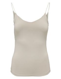 Top de tirante fino básico Only Bisque