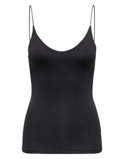 Top de tirante fino básico Only Black