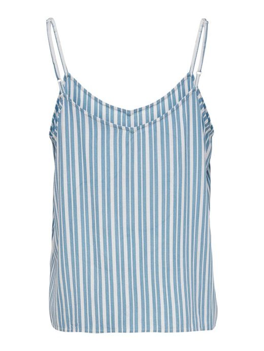 Apenas regata fina listrada Cloud Dancer