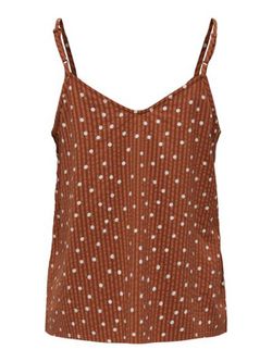 Top de tirante fino con topos Only Ginger Bread
