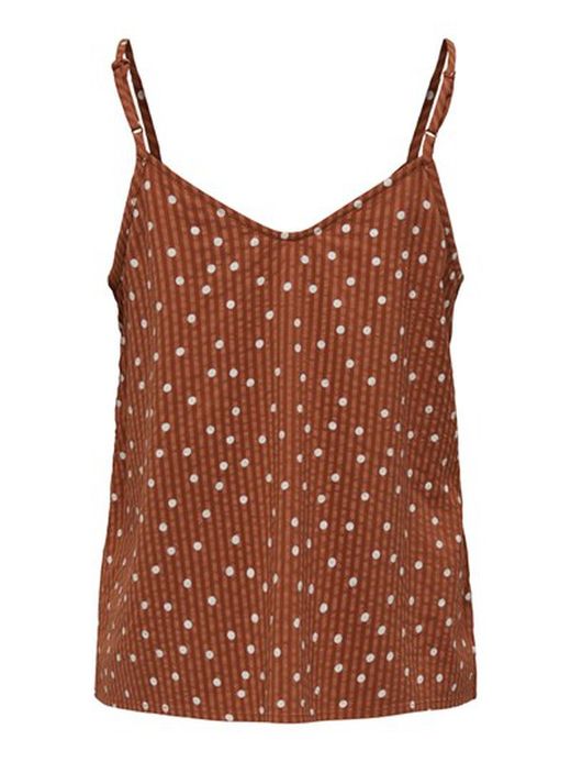 Top de tirante fino con topos Only Ginger Bread