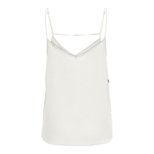Top de tirante fino liso Only Cloud Dancer