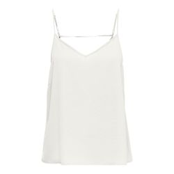 Top de tirante fino liso Only Cloud Dancer