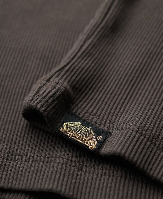 Top de tirantes canalé con print vintage Superdry Vintage