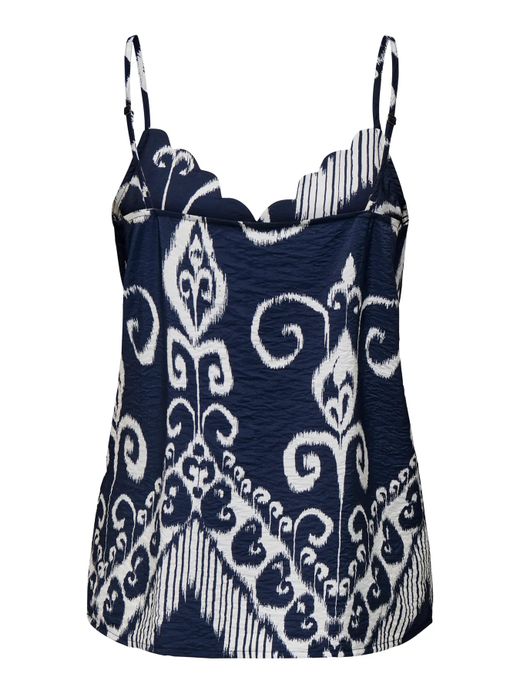 Top de tirantes con estampado abstracto Jdy Black Iris