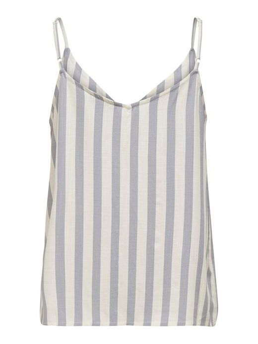 Top de tirantes finos con rayas Only Silver