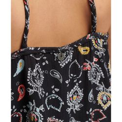 Top estampado floral multicolor Superdry Black