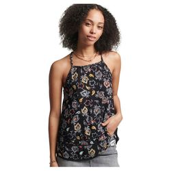 Top estampado floral multicolor Superdry Black
