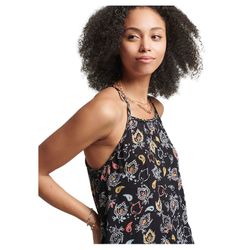 Top estampado floral multicolor Superdry Black