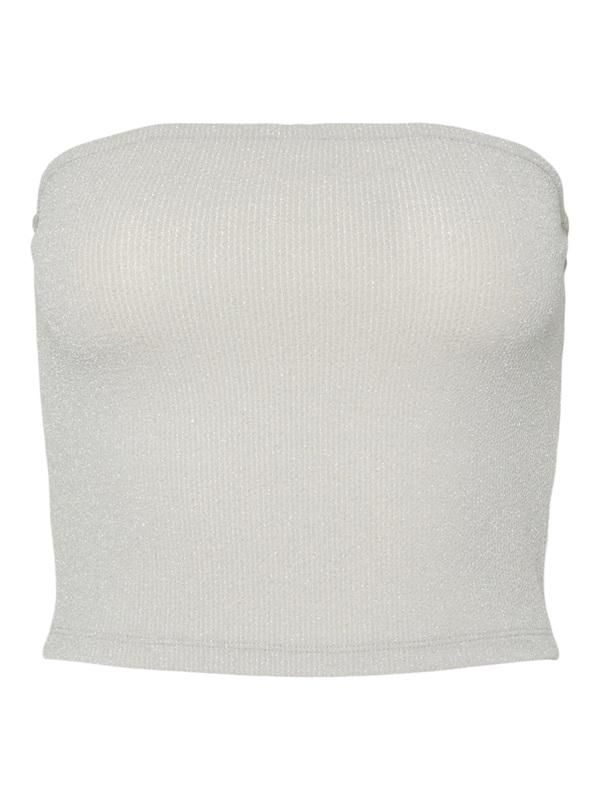 Top palabra de honor con detalle metalizados Pieces Lunar Rock 4XL