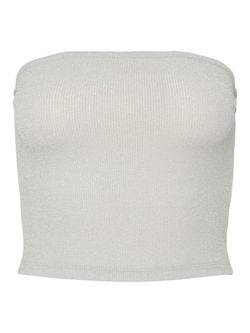 Top palabra de honor con detalle metalizados Pieces Lunar Rock