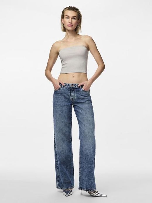 Top palabra de honor con detalle metalizados Pieces Lunar Rock