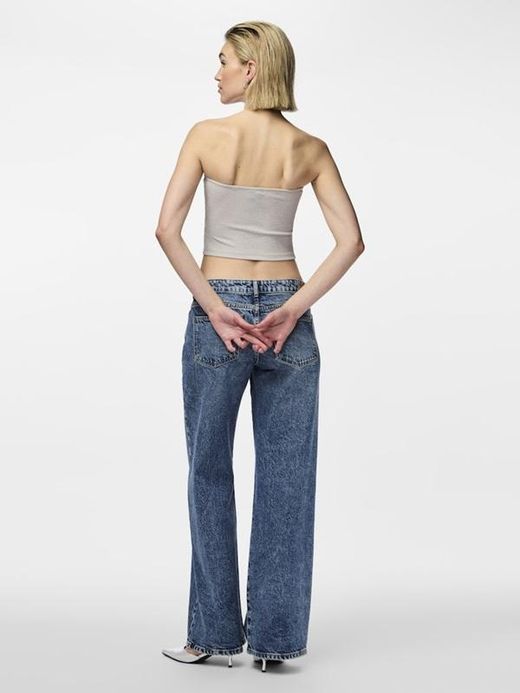 Top palabra de honor con detalle metalizados Pieces Lunar Rock