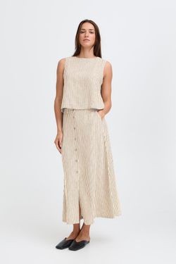 Top s/m abotonado B.Young Cloud Dancer