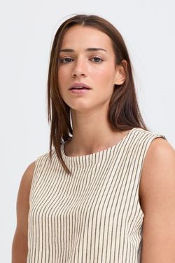 Top s/m abotonado B.Young Cloud Dancer