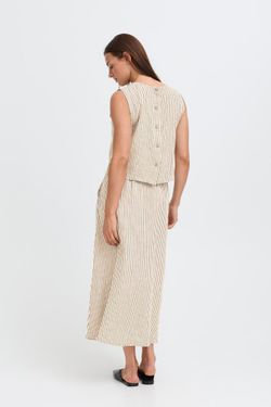 Top s/m abotonado B.Young Cloud Dancer